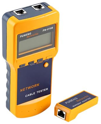 Saiyana PN8108 RJ45 RJ11 Tester Kabel LAN Line Testkabel Fehler Kontinuität Länge Testen Netzwerk Reparatur Kabel Tester RJ45 RJ11 Ethernet Kabel Tester Kit RJ45 Kit Kabeltester