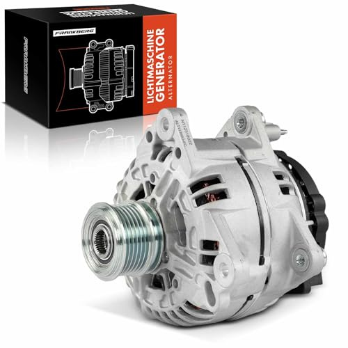Frankberg Alternateur 150A Compatible avec A4 8EC B7 1.9L 2.0L 2004-2008 Golf VI 5K1 2.0L 2008-2012 Pa.ssat CC 357 2.0L 2008-2012 Leon 1P1 2.0L 2005-2010 Remplacer# 0124615017