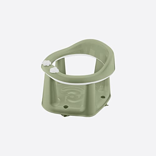 Stolmet 3-in-1 Baby Toddler Bath Support Seat – Safe Bathing, Play Chair, and Feeding Seat – BPA Free – Available in Pastel Pink, Green, Grey, and Blue (Green)