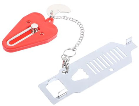 Hemobllo Serrure De Porte à Chaîne Portable Verrou Antivol Pour Maison Appareil De Sécurité Pour Voyageurs Fréquent Utilisateur