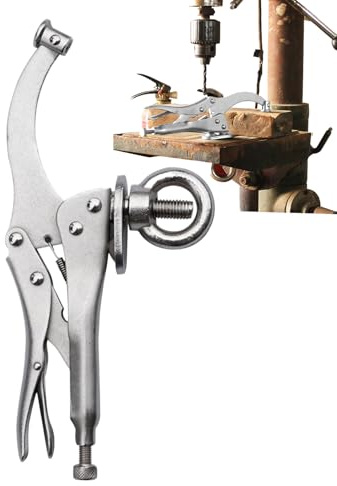 Bkljkf Bohrständer-Zwinge | 23 cm Schweißtisch-Zwinge | Robustes, Rutschfestes Schnellspann-Zubehör für Holz- und Metallbearbeitung in Werkstatt & Garage