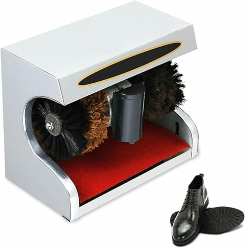 VYUJHNBG Intelligenter Automatischer Induktionsschuh Sauberer Polierer, Elektrischer Schuh Shine -Polierer Mit Doppelter Kombination
