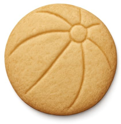 Mighty Gadget Summer Beach Ball Cookie Cutter & Stamp - 4x4 Perfect Tool for everyone' Events (Random Color)
