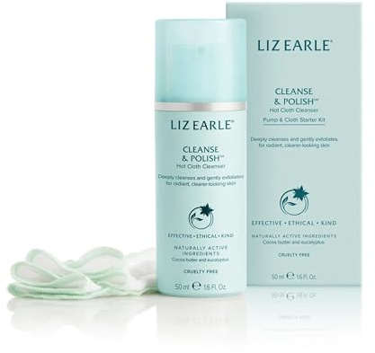 Liz Earle Cleanse & Polish™ Hot Cloth Cleanser Starter Kit, 50ml