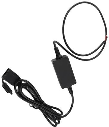 Keenso Motorrad USB Ladegerät, Motorrad Handy GPS USB Steckdose 12V / 24V zu 5V Transformator USB Konverter USB Ladegerät für Handy MP3 MP4 Auto GPS