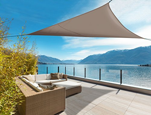 Toldo Vela sunnet Kit Elastic Triangular 3,4 x 3,4 x 3,4 m nortene