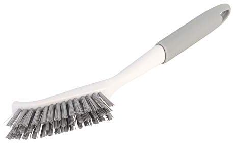 Beldray LA082572UFEU7 spazzola di lavaggio sottile con protezione antibatterica, spazzola per la pulizia con setole resistenti e impugnatura ergonomica, Ottimo per rimozione di macchie dure