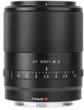 Viltrox 35mm F1.8 AF Objectif Full Frame - Mise au Point Automatique STM - pour Appareil Photo Nikon Z-Mount Nikon ZFC - pour Portrait, Paysage, Architecture Nocturne