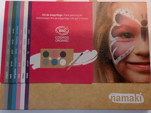 NAMAKI Schminkset, 6-Farben, Magische Welten, zertifizierte Naturkosmetik