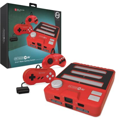 Hyperkin RetroN 3 AV Gaming Console (Hyper Beach) For NES/Super NES (SNES) / Genesis