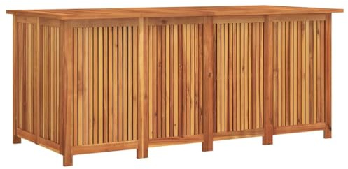 vidaXL Gartenbox 200x80x75 cm Massivholz Akazie