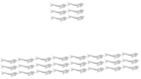 HOMSFOU 30pièces Porte-Couteau Métal Forme De Chien De Supports pour Et Cuillères Décoration De Table Pratique pour Dîner à Domicile Et Événements