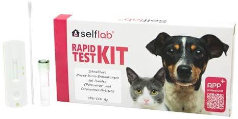 selflab Schnelltest Magen-Darm-Erkrankungen bei Hunden (CPV + CCV)