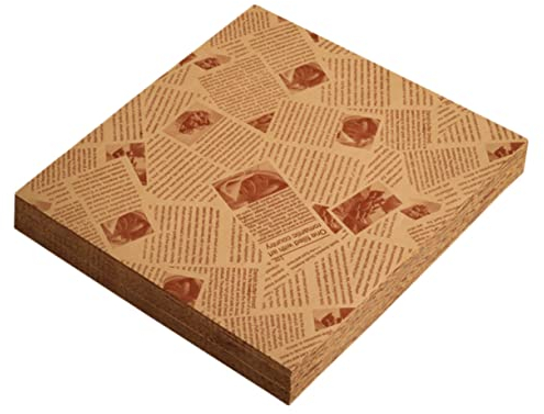 Alipis 100 Feuilles de Papier Sulfurisé de Qualité Alimentaire Papier D'emballage pour Sandwich Papier Alimentaire pour Pique-
