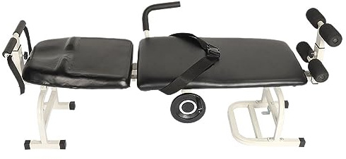 Ejoyous Professional Chiropractic Cervical Lumbar Spinal Traction Bed, Home Neck Back Fatigue Relief Massage Tool