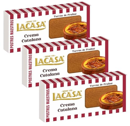 Lacasa 3x Turrón de Crema Catalana 225 G