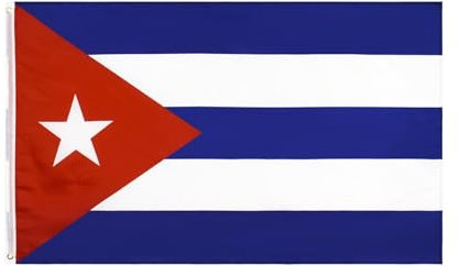JCUIyon 1 pz 90x150 CM Bandiera Cuba for Decorazione