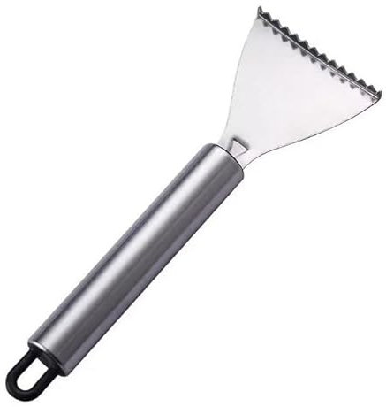 Zasjon 3 Piezas Escamas De Pescado Raspador Removedor de Desescamador Acero Inoxidable con Pinzas para Espinas de Pescado para Pelar Escamas Rápidas