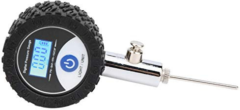 RASTKY Mini Medidor de Presión de Bola de Fútbol Portátil con Barómetro de Fútbol de Voleibol de Baloncesto, Barómetro de Metal para Amantes del Deporte