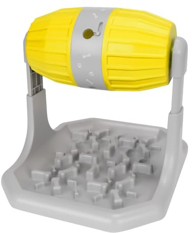 Bexdug Gamelle Ralentisseur pour Chien, Bol Repas Puzzle Nourriture Lente Interactive, Jeu Interactif Mangeoire Ludique Décoration Intérieure Extérieure pour Animal de Compagnie
