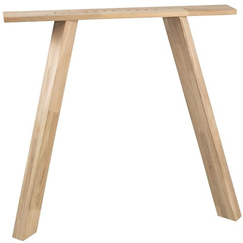 WOOOD Tablo 3-Position Fusse Viereck Kd Eiche - 2Er Set | 0