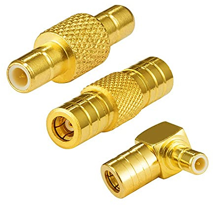 Vecys SMB Adapter Kit 3 Typen SMB Buchse Stecker DAB Antenne RF Adapter DAB Autoradio RF Koaxial DAB Autoradio Kit für DAB + Radio FM/AM Antenne