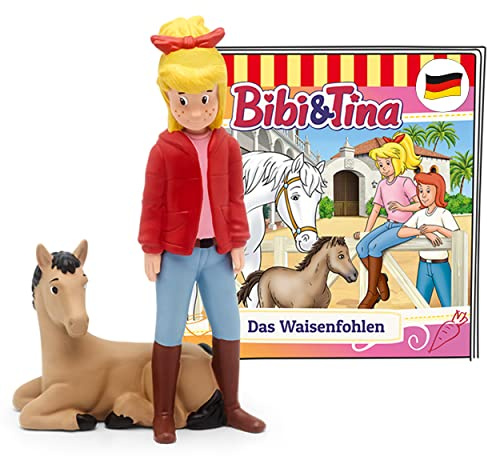 tonies Hörfiguren für Toniebox, Bibi und Tina – Das Waisenfohlen, Hörspiel für Kinder ab 6 Jahren, Spielzeit ca. 70 Minuten