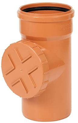 KG Revisionsrohr DN160 PP Orange – Reinigung/Inspektion