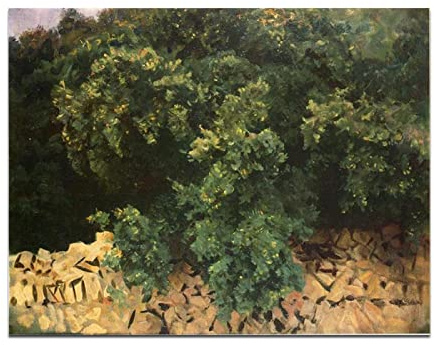 Artwork Grocery Store tableaux célèbres de John Singer Sargent - Ilex Wood, Majorque. Image d'art de mur de toile pour la chambre à coucher de salon 40x56cm (15.8x22in) sans cadre