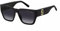 Marc Jacobs Unisex Marc 646/s Sunglasses, 08A/WJ Black Grey, 57