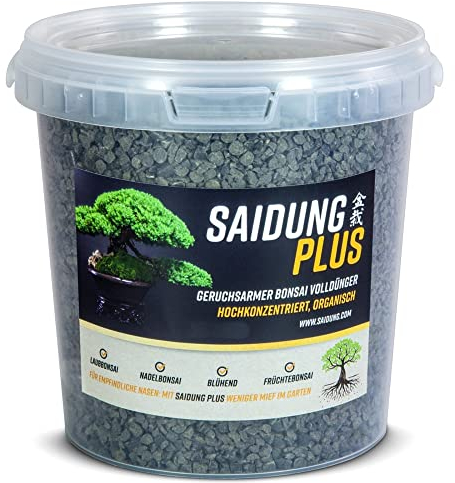 Saidung Plus 900 gr. - Organischer Fester Bonsai-Dünger 63201