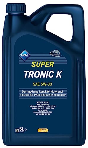 Aral SuperTronic K 5W-30 Motoröl, 5L