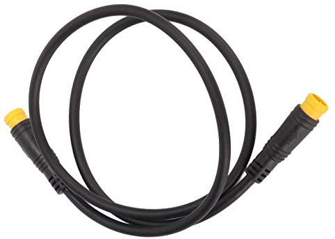 Elektrisches Fahrradbremsen-Verlängerungskabel | Wasserdichtes 3-Pin-Kabel Passend für | Umweltfreundliches Material (Auf beiden Seiten männliche Köpfe)