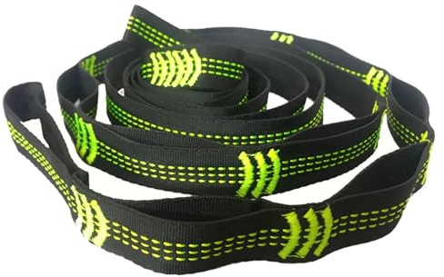 Missmisq 280CM Hängematte Befestigungs Seil Für Hängematte Hängematten Aufhängung Gurte Für Camping Outdoor Länge Hängemattenbaum Aufhängeriemen Hängematte Gurt Schaukel Befestigung Für Camping