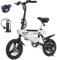 VDL A02 E-Bike Elektrofahrrad 14 Zoll, 36V 6,4Ah Batterie, E-Bike mit LCD-Display, E Bike 250W Motor & 25km/h, 3 Fahrmodi, Sitzhöhe Verstellbar
