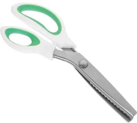 KONTONTY Zackenschere Schneiderschere Green