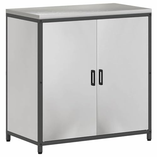 vidaXL Wardrobe - Modern Garden Organiser, Adjustable and Versatile