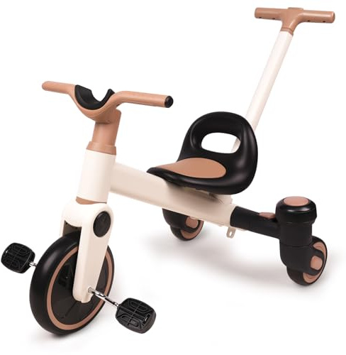 4-in-1-Kinder-Dreirad, umwandelbares Drift-Trike, Pedal-Dreirad für Kinder im Alter von 3-5 Jahren