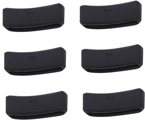 Kisangel 6 Pièces Accessoires De Bracelet De Montre Support Pour Bracelet En Silicone Anneaux De Maintien Compatibles Avec
