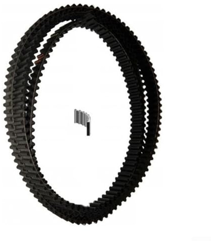 Axorafow Cinghia di trasmissione dentata bifacciale per tosaerba Stiga Estate 7122 9122 per Pro Plus per modelli Grand Overland - Pezzo di ricambio n. 1136 fino a 1024 a 01/135065601