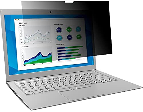 3M Filtre de confidentialité Tactile pour Ordinateur Portable 14 Pouces - Ajustement Standard