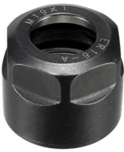 sourcing map ER16 A-Typ Spann Sechskantmuttern für CNC-Fräsen | Futterhalter Drehmaschine