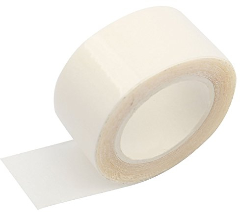 zalati Ruban adhésif double face 5 m x 23 mm pour vêtements et corps, claire, taille unique