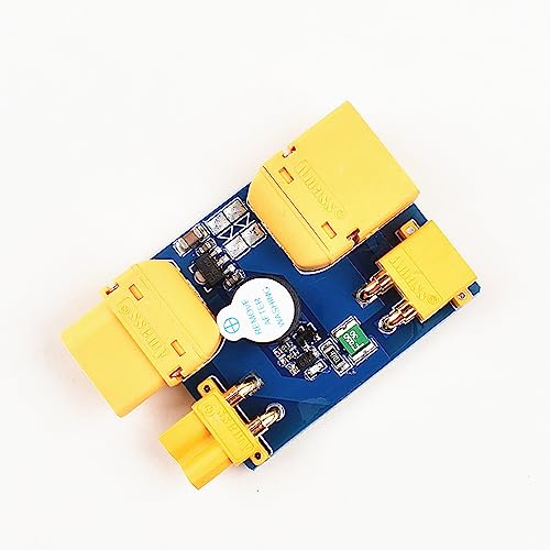 FPV 2-6S XT30 XT60 Bouchon de fumée intelligent avec alarme, buzzer, protection contre les courts-circuits, fusible d'inspection de sécurité pour les modèles télécommandés, drones de course, quads