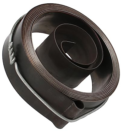 QUARKZMAN 22x72mm Plano Bobina Resorte x 1uds Taladro Prensa Pluma Alimentación Retorno Bobina Resorte para Taladro Prensa, [Tono Bronce]