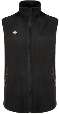 IZAS Padru M Vest Gilet En Polaire Avec Tissu Gratté Et Poches Ventrales. Col Montant Pour Homme. Idéal Pour Les Activités De Plein Air