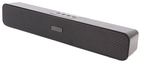 Septpenta Barre de Haut Parleur, Cinq Modes de Lecture, Deux Haut Parleurs et Double Diaphragme, Barres de Son Surround À 360 Degrés pour TV, Réduction Intelligente du Bruit pour Téléphones