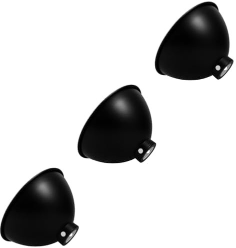 Cabilock 3 Pièces Luminaires Pour Reptiles Luminaire à Ampoule Pour Reptile Accessoire De Réservoir De Reptiles Abat-jour Chauffant Pour Reptiles Couvre-lampes Pour Reptiles Le Fer