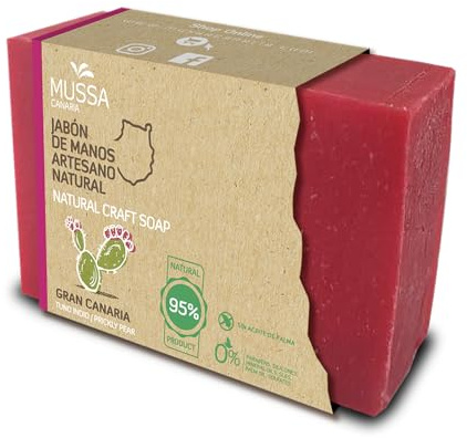 Mussa Canaria Jabón Artesanal Natural de Tuno Indio - 100 gr