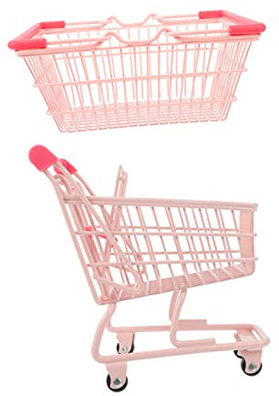MUSISALY Panier De Courses Mini pour Garçon pour Fille Caddie Compact Caddie pour Garçon pour Fille Mini